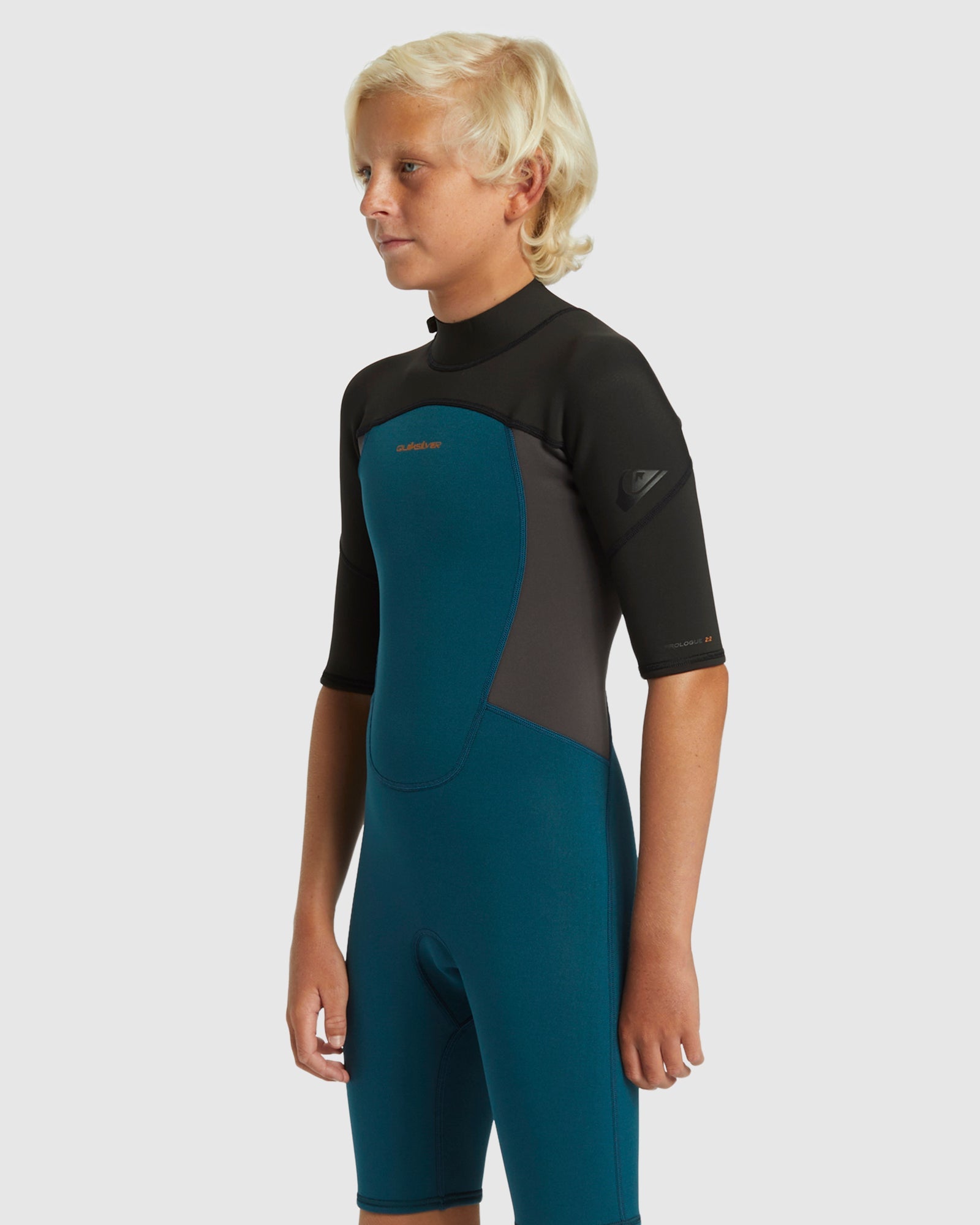 Boys 8-16 2/2mm Everyday Sessions Short Sleeve Back Zip Spring Suit