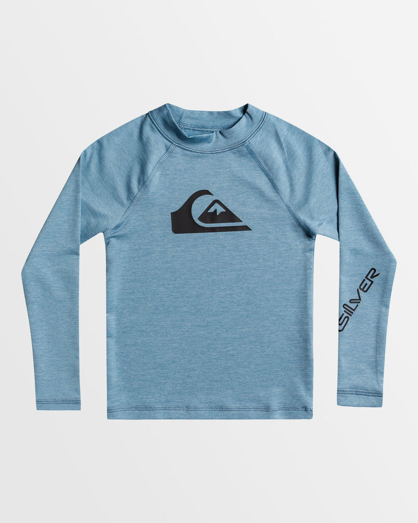 Boys 2-7 All Time Long Sleeve UPF 50 Rash Vest