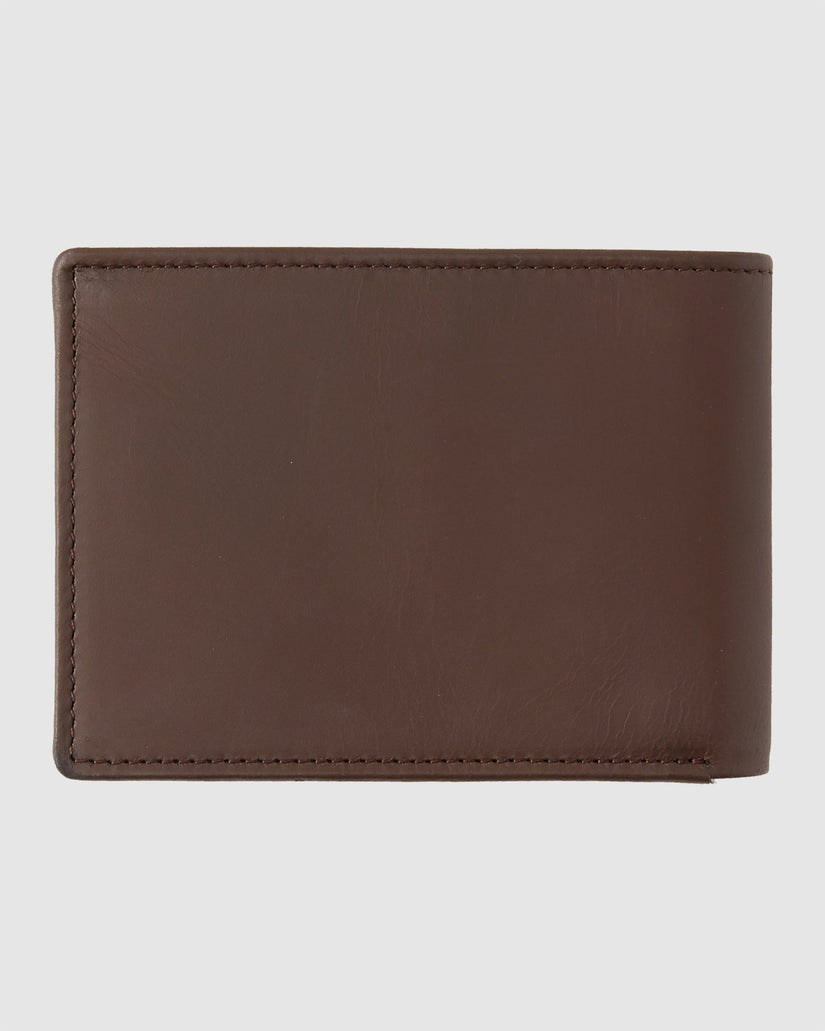 Mens Mac Tri Fold Leather Wallet