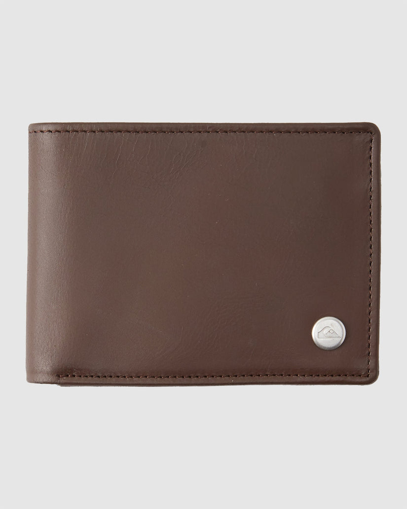 Mens Mac Tri Fold Leather Wallet