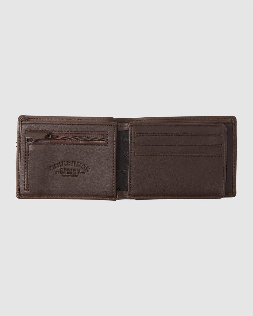 Mens Mac Tri Fold Leather Wallet