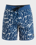 Mens Surfsilk Scallop 18 Boardshorts