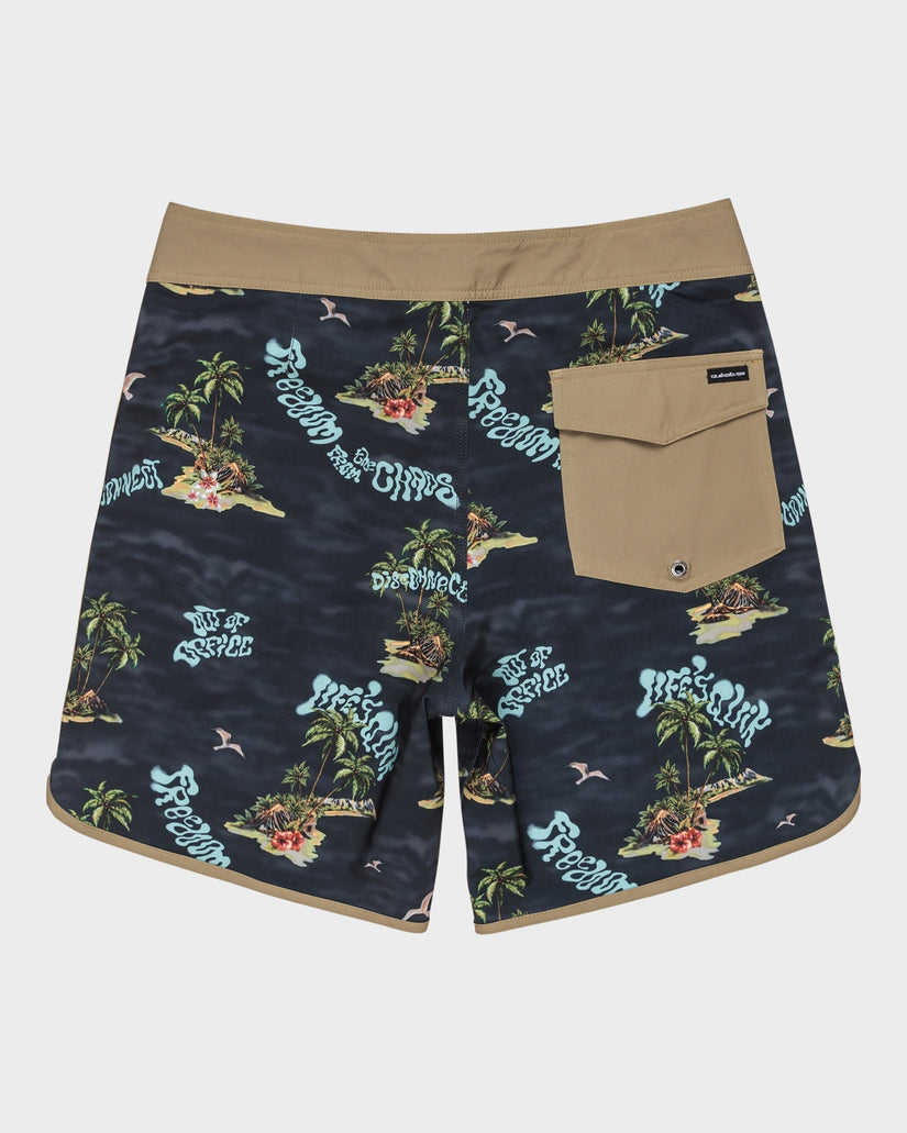 Mens Surfsilk Scallop 18 Boardshorts