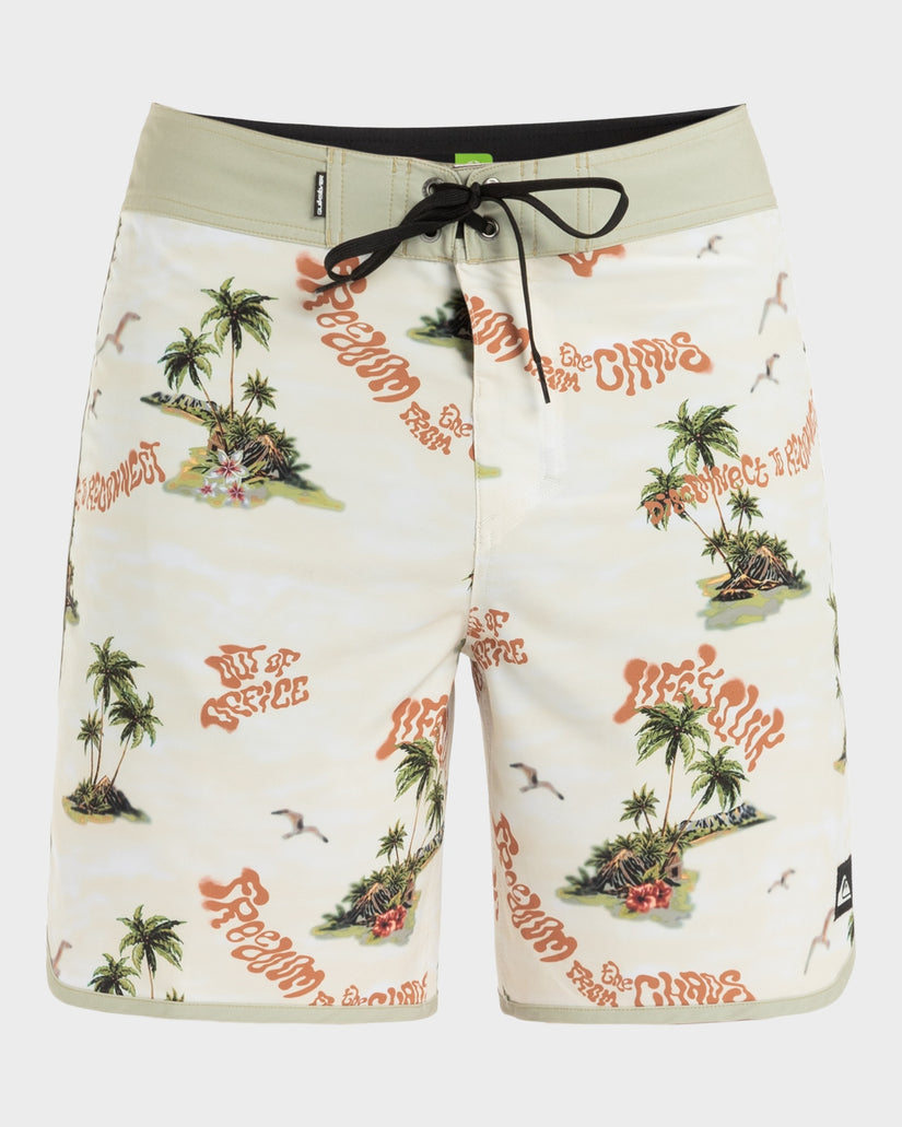 Mens Surfsilk Scallop 18 Boardshorts