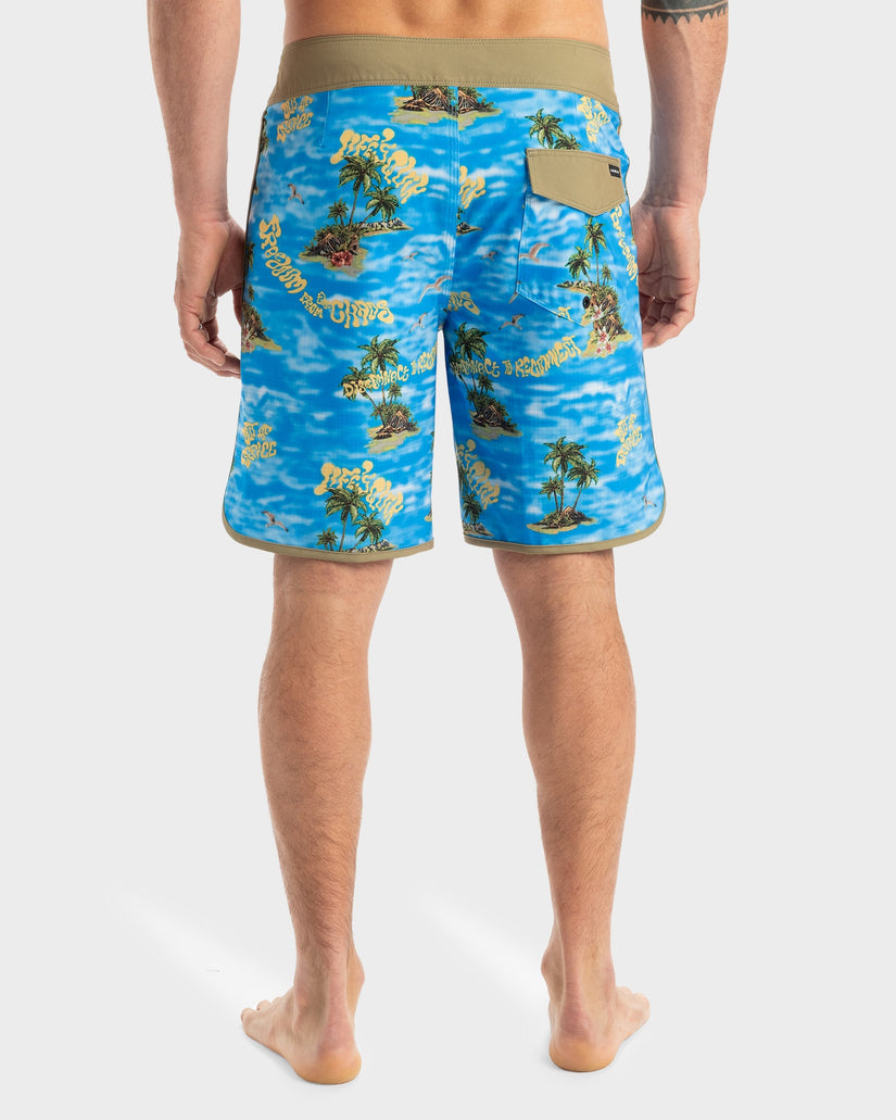 Mens Highline Scallop 19 Boardshorts