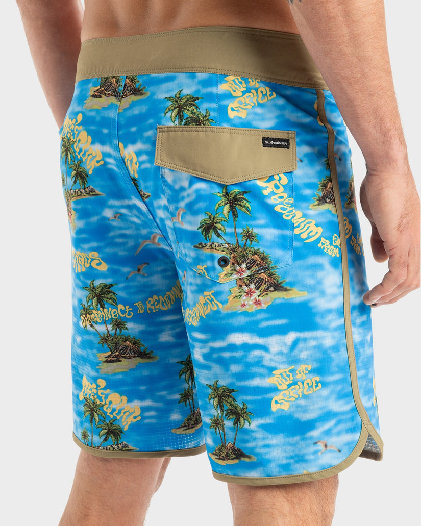 Mens Highline Scallop 19 Boardshorts