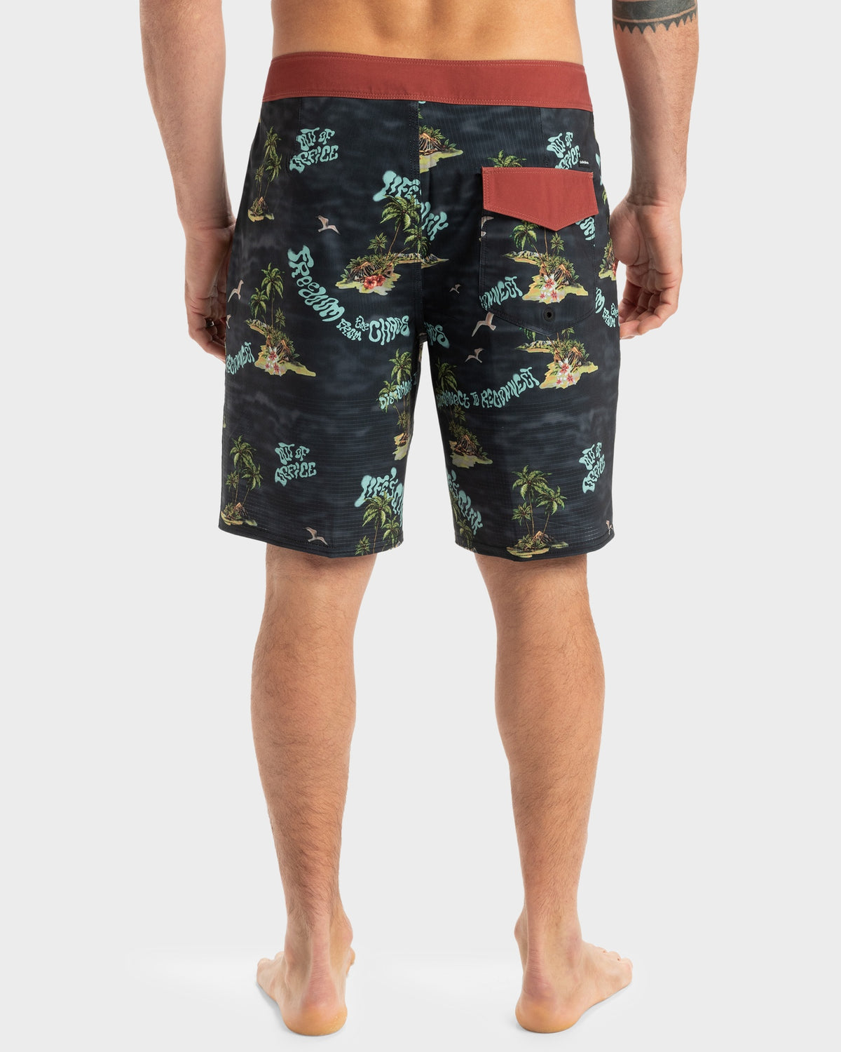 Mens Highline Straight Leg 19 Boardshorts