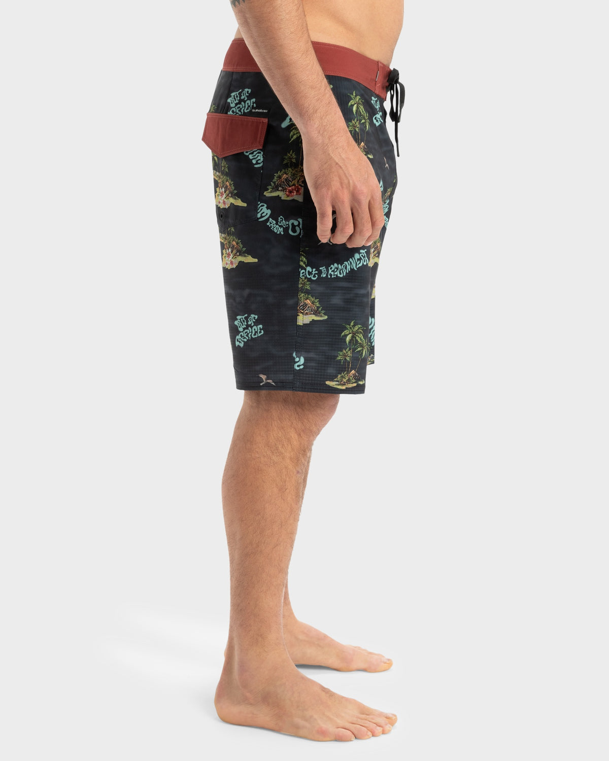 Mens Highline Straight Leg 19 Boardshorts