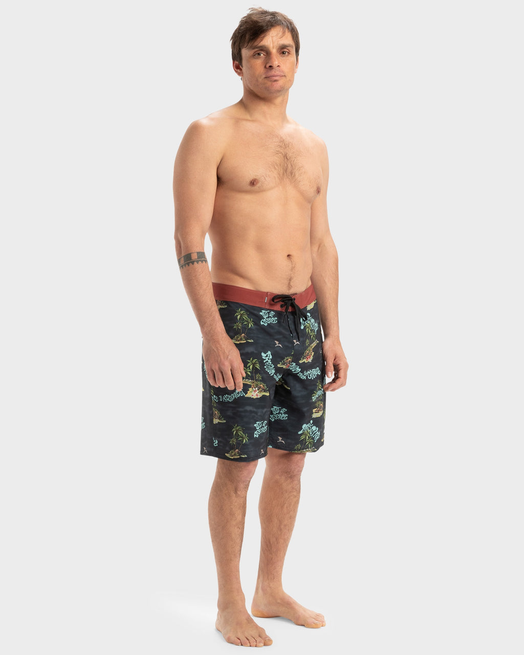 Mens Highline Straight Leg 19 Boardshorts