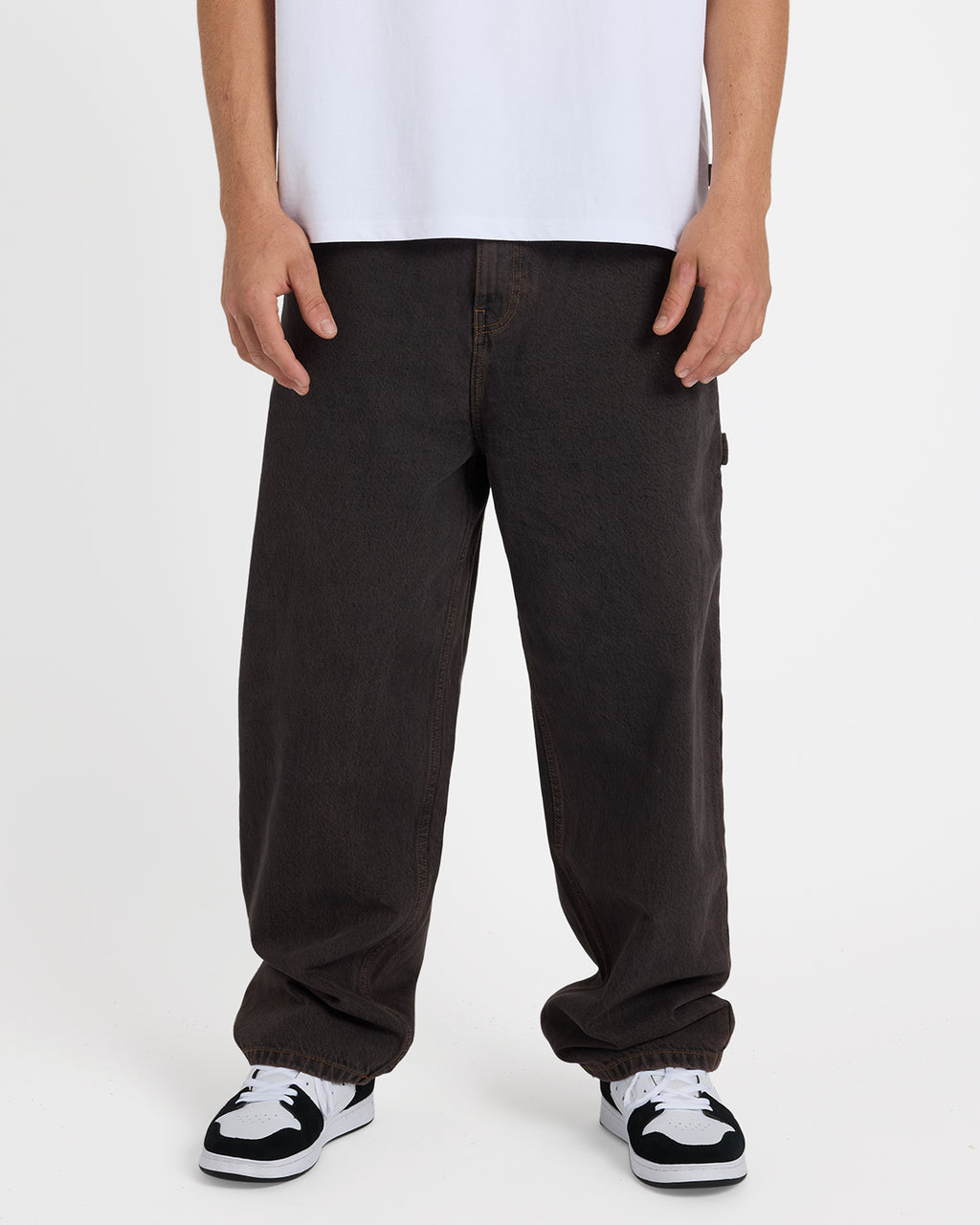 Mens YG Baggy Denim Pants