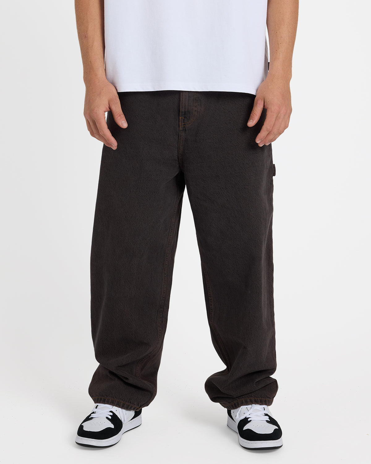 Mens YG Baggy Denim Pants