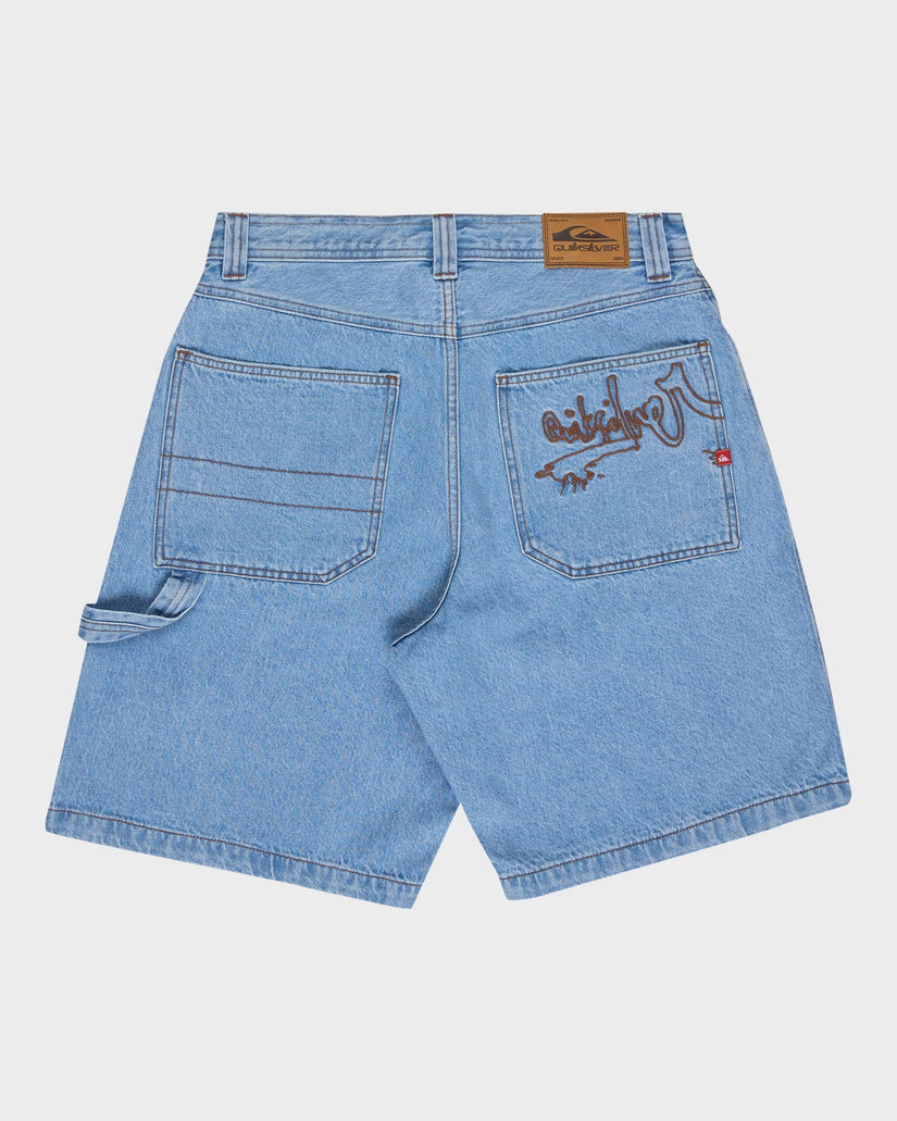 Mens YG Baggy Denim Shorts