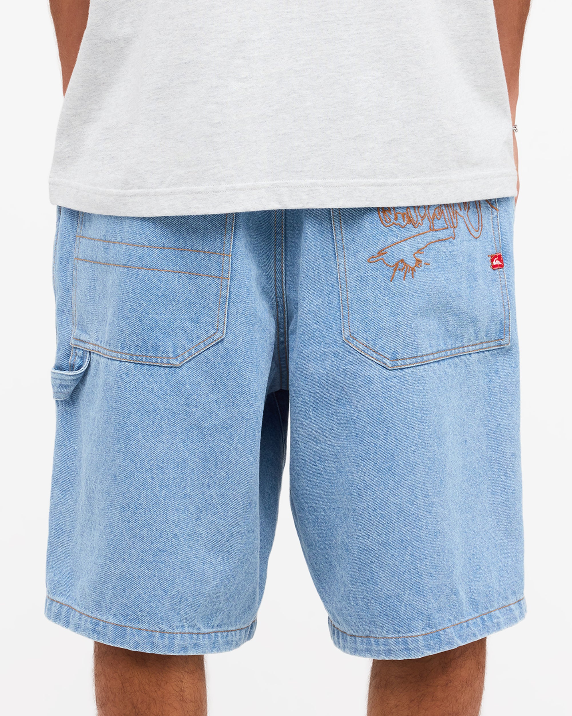 Mens YG Baggy Denim Shorts