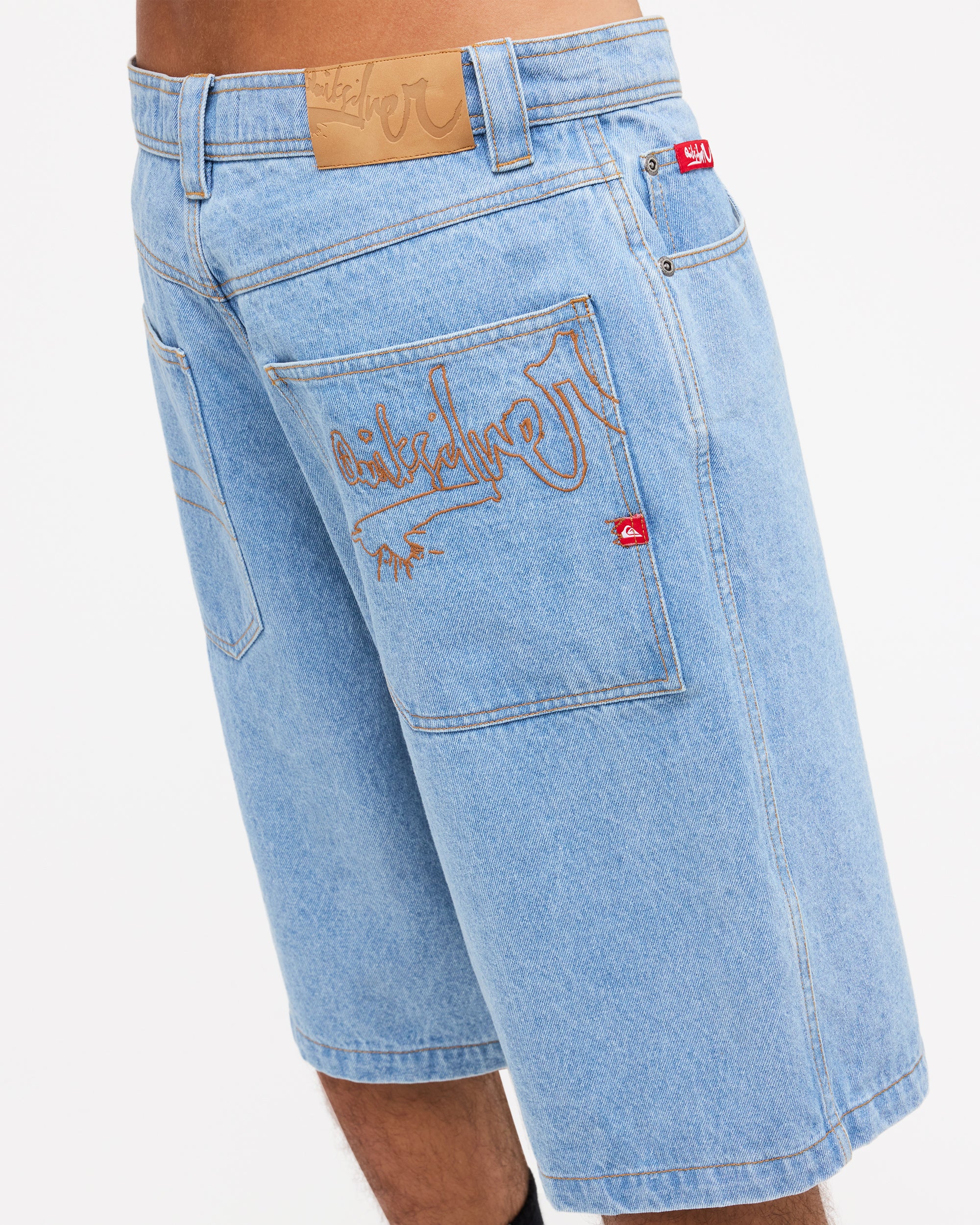 Mens YG Baggy Denim Shorts