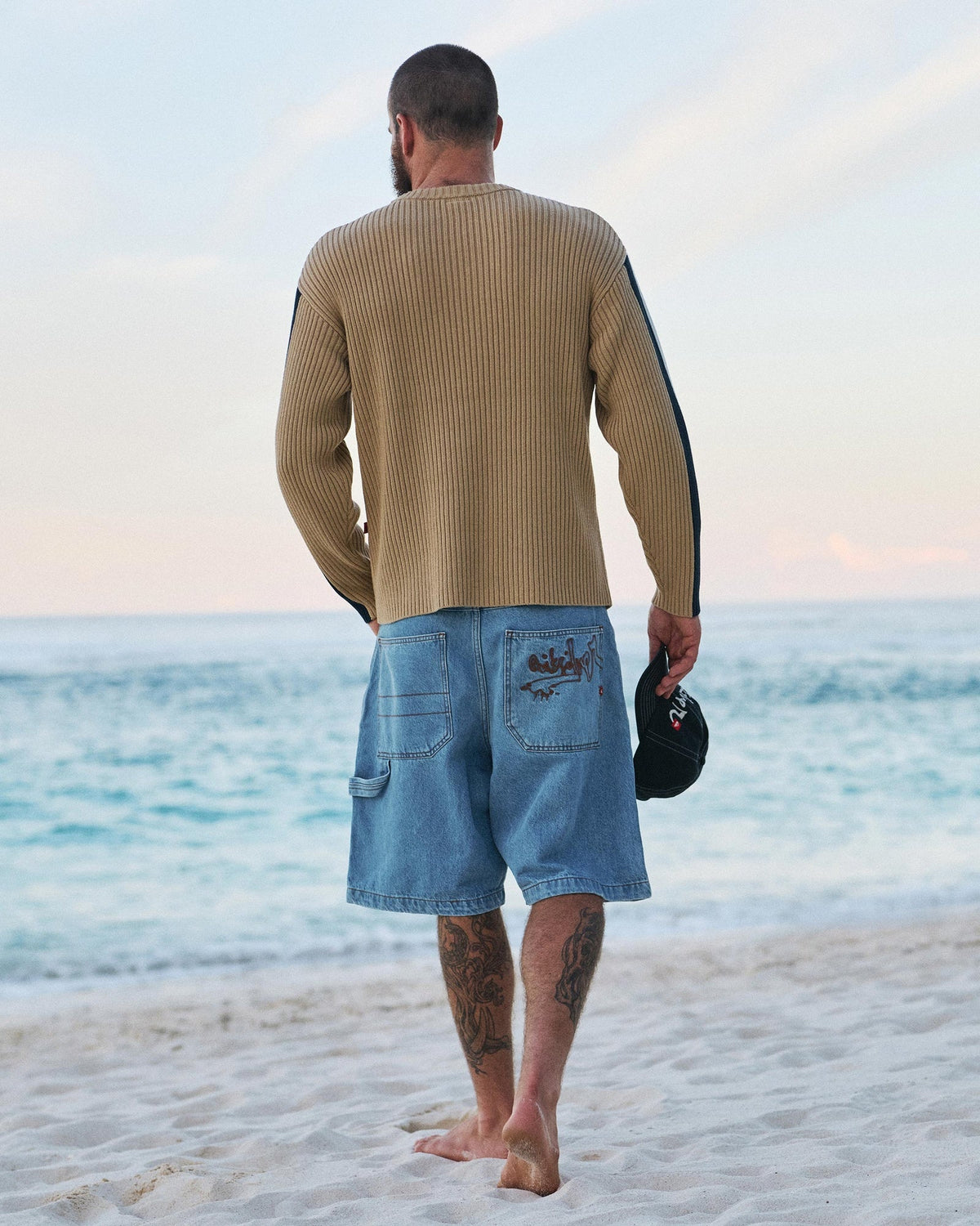 Mens YG Baggy Denim Shorts