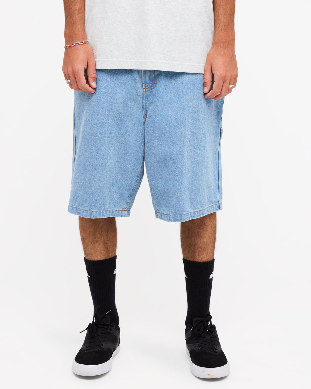 Mens YG Baggy Denim Shorts