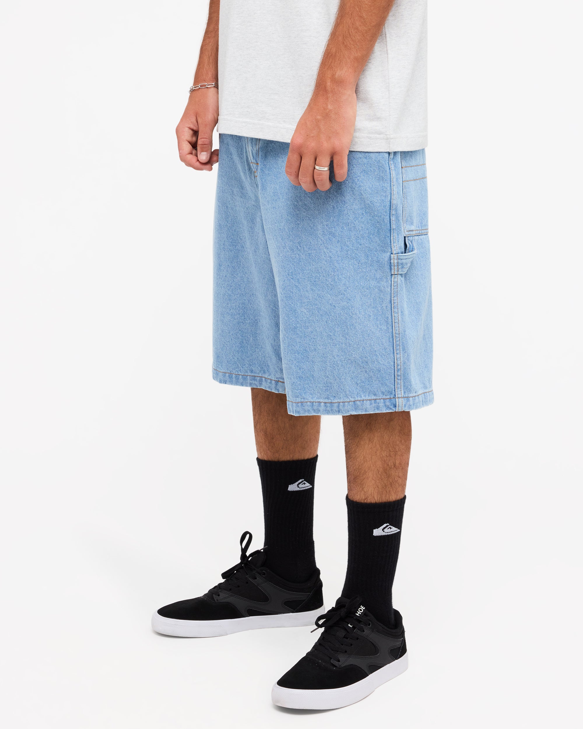 Mens YG Baggy Denim Shorts