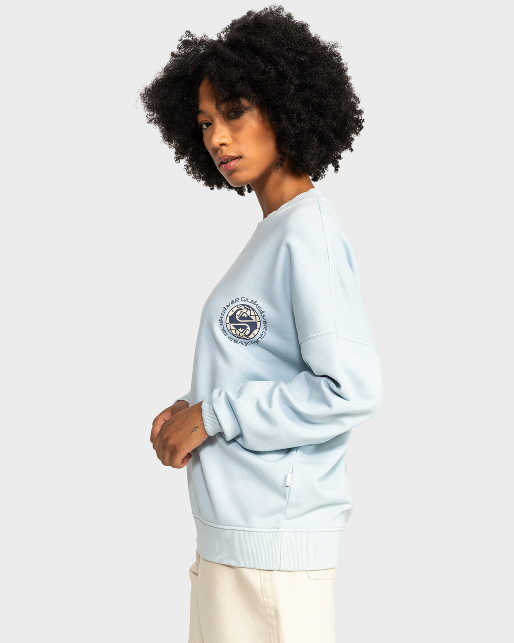 Mens Uni Oversized Crew Neck