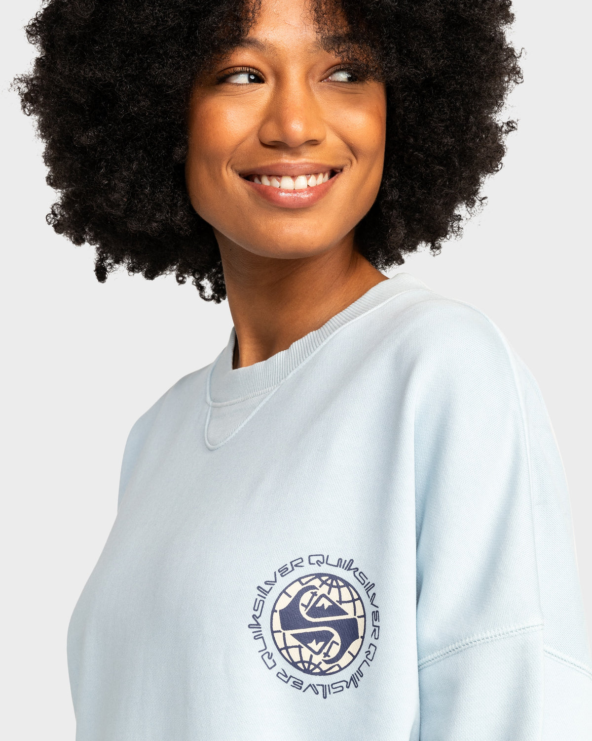 Mens Uni Oversized Crew Neck