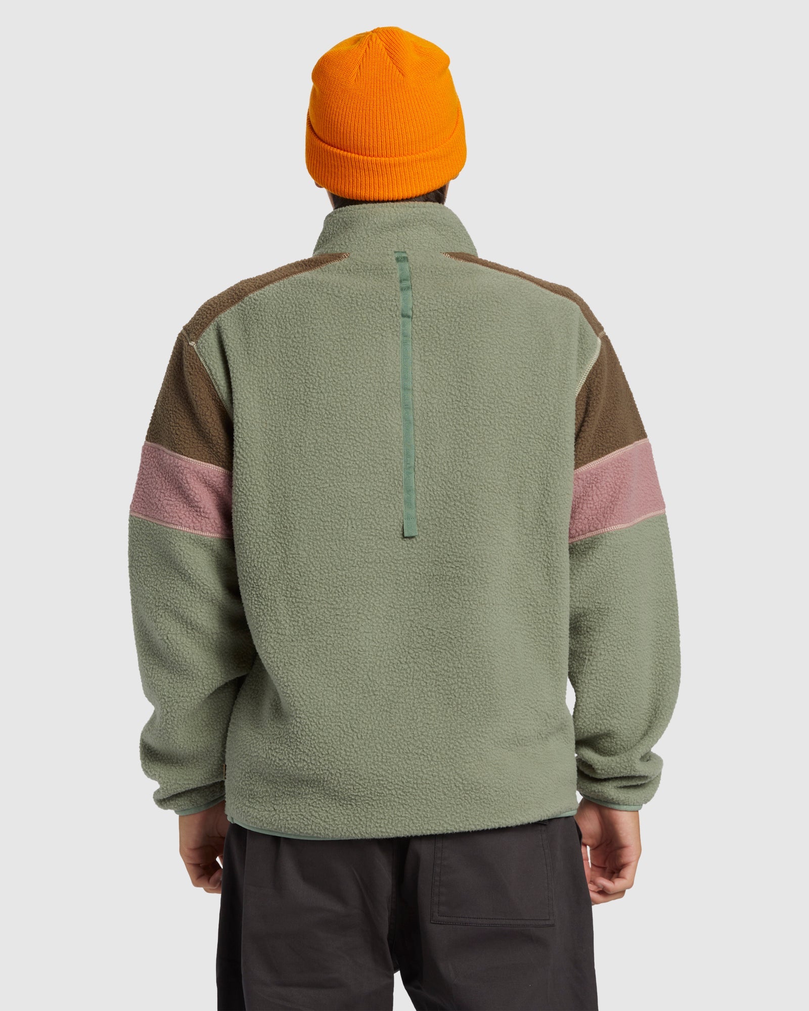 Mens Clean Coast Half Zip Sweatshirt