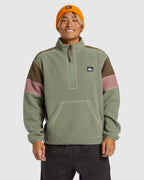 Mens Clean Coast Half Zip Sweatshirt