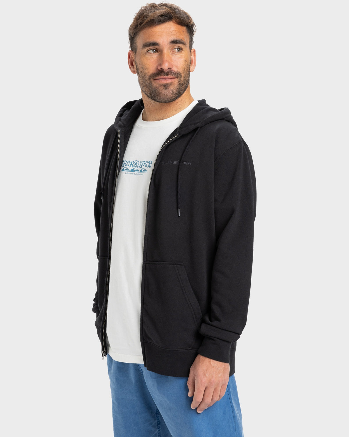 Mens Salt Water Zip Up Hoodie