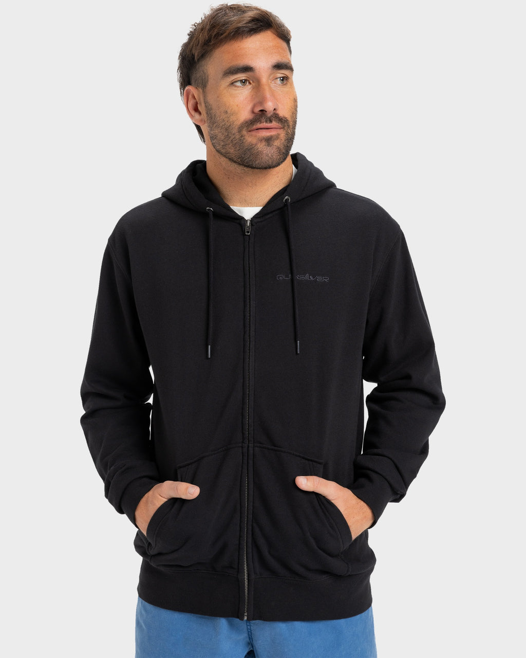 Mens Salt Water Zip Up Hoodie