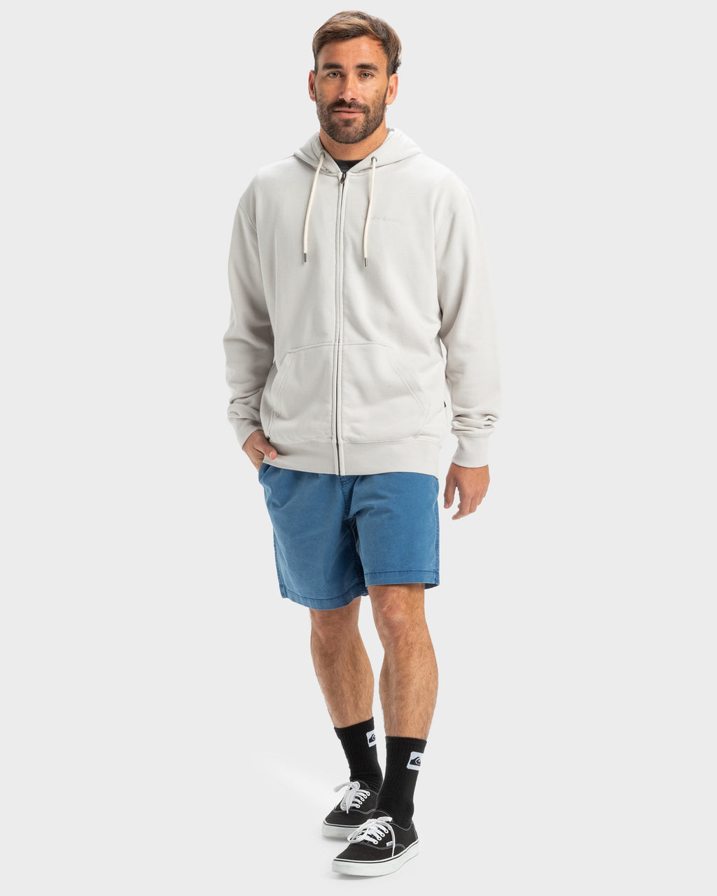 Mens Salt Water Zip Up Hoodie