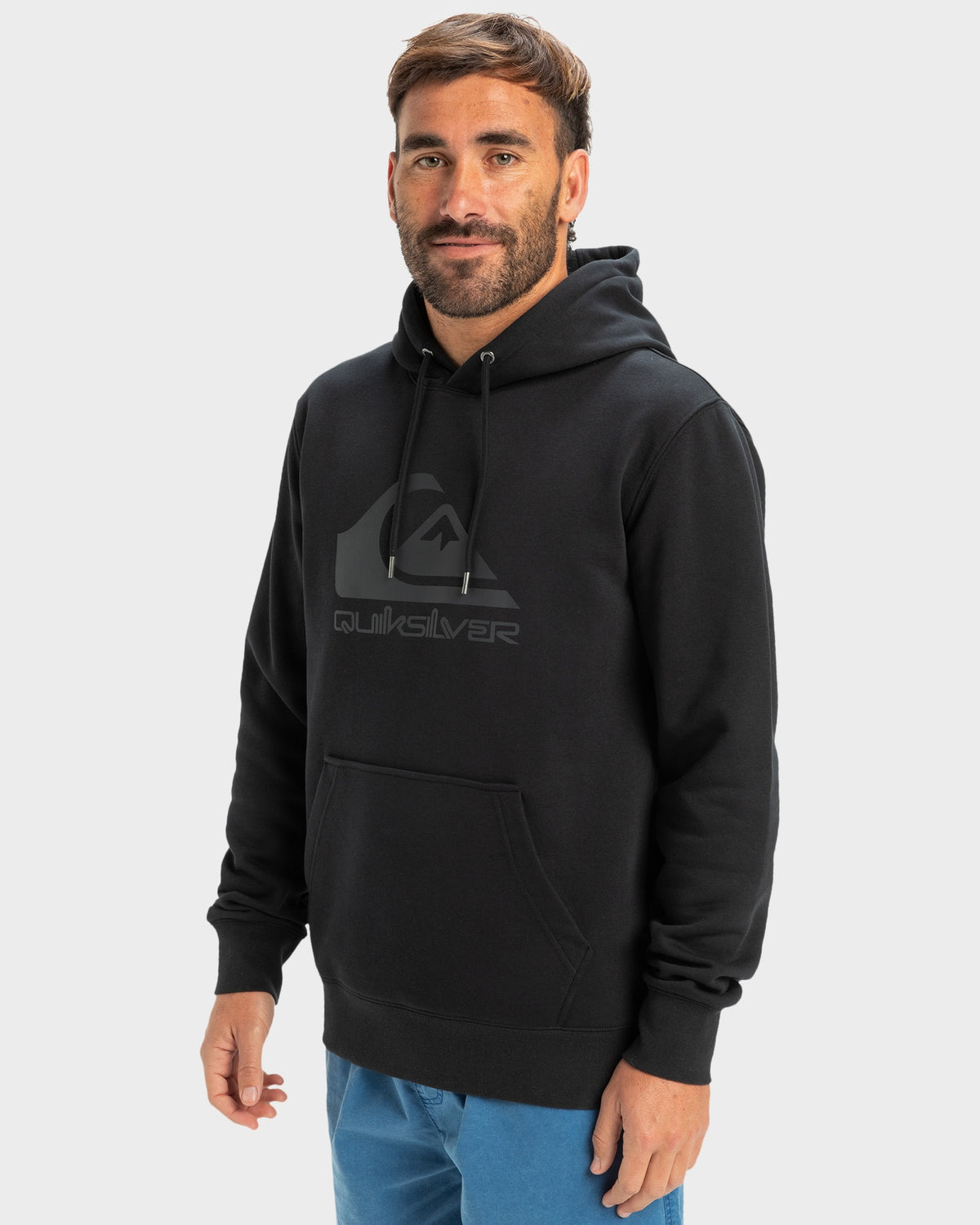 Mens Comp Logo Pullover Hoodie