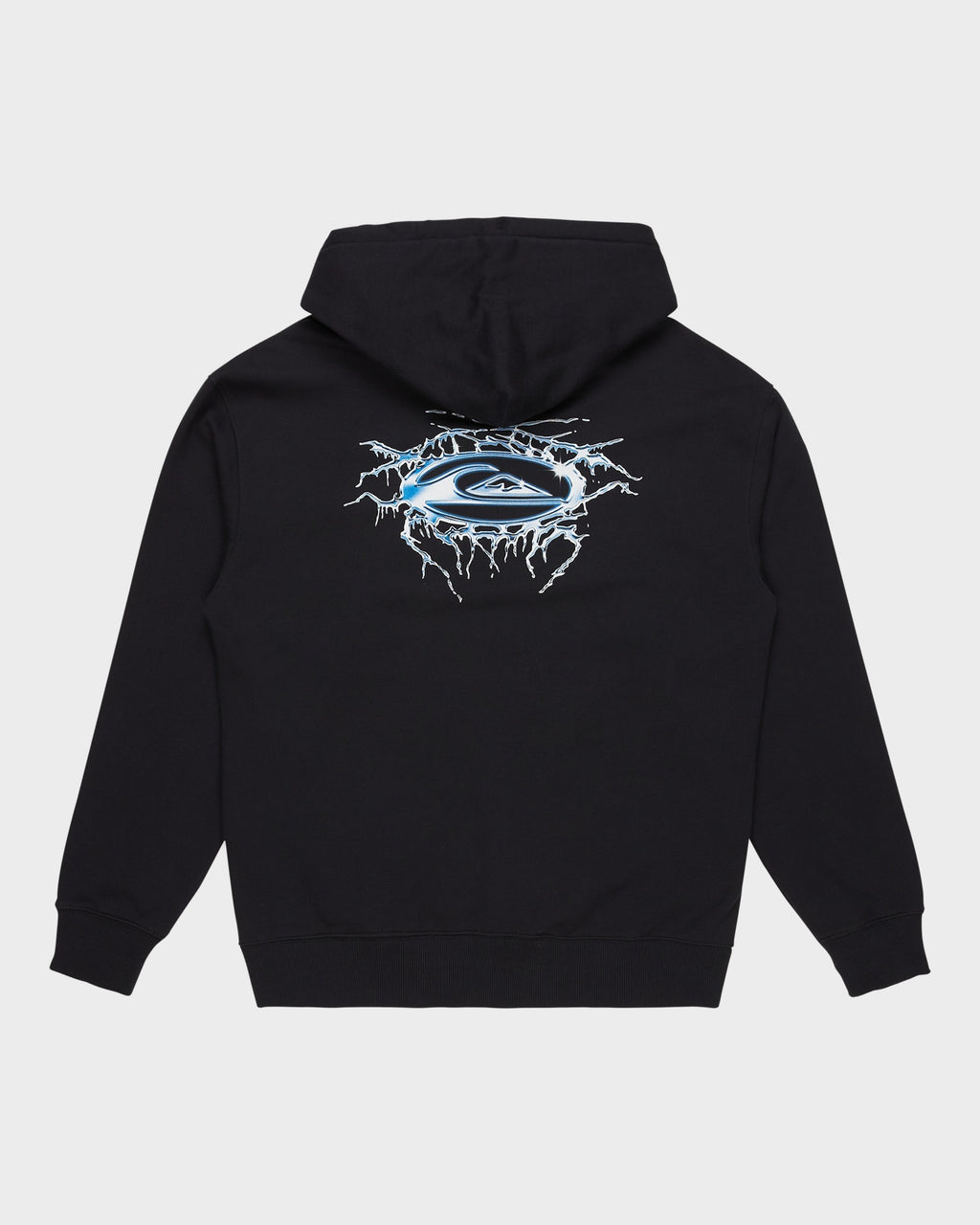 Mens Chrome Lightning Pullover Hoodie