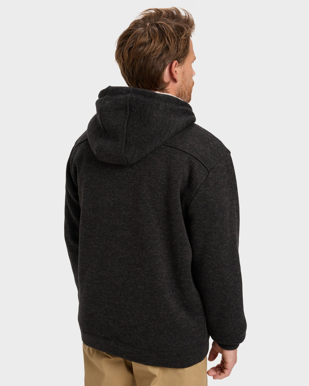 Mens Keller Sherpa Zip Up Hoodie