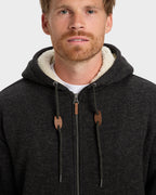 Mens Keller Sherpa Zip Up Hoodie