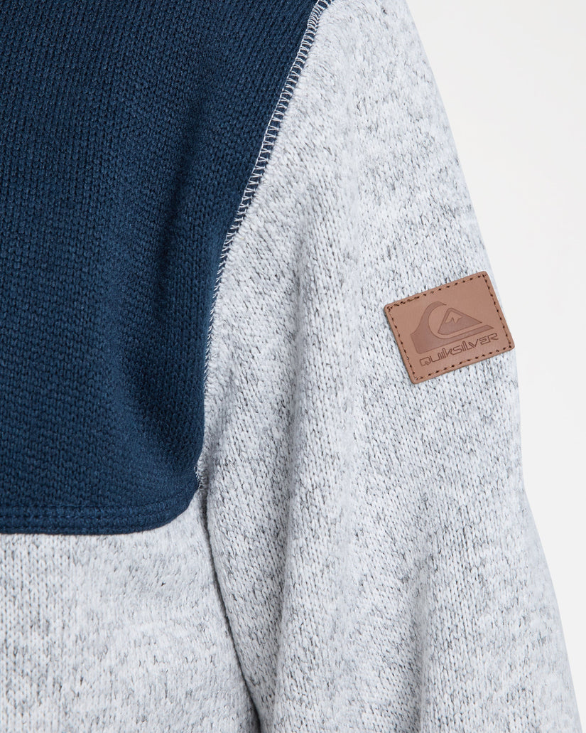 Mens Keller Block Zip Up Hoodie