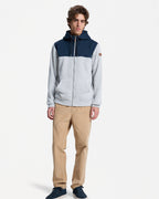 Mens Keller Block Zip Up Hoodie