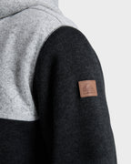 Mens Keller Block Zip Up Hoodie
