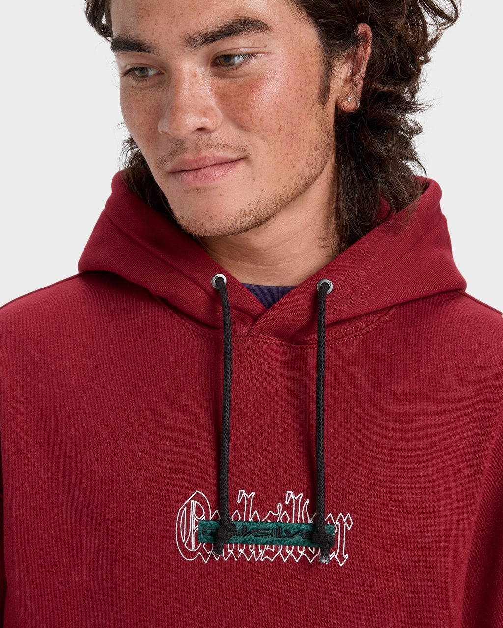 Mens Double Up Pullover Hoodie