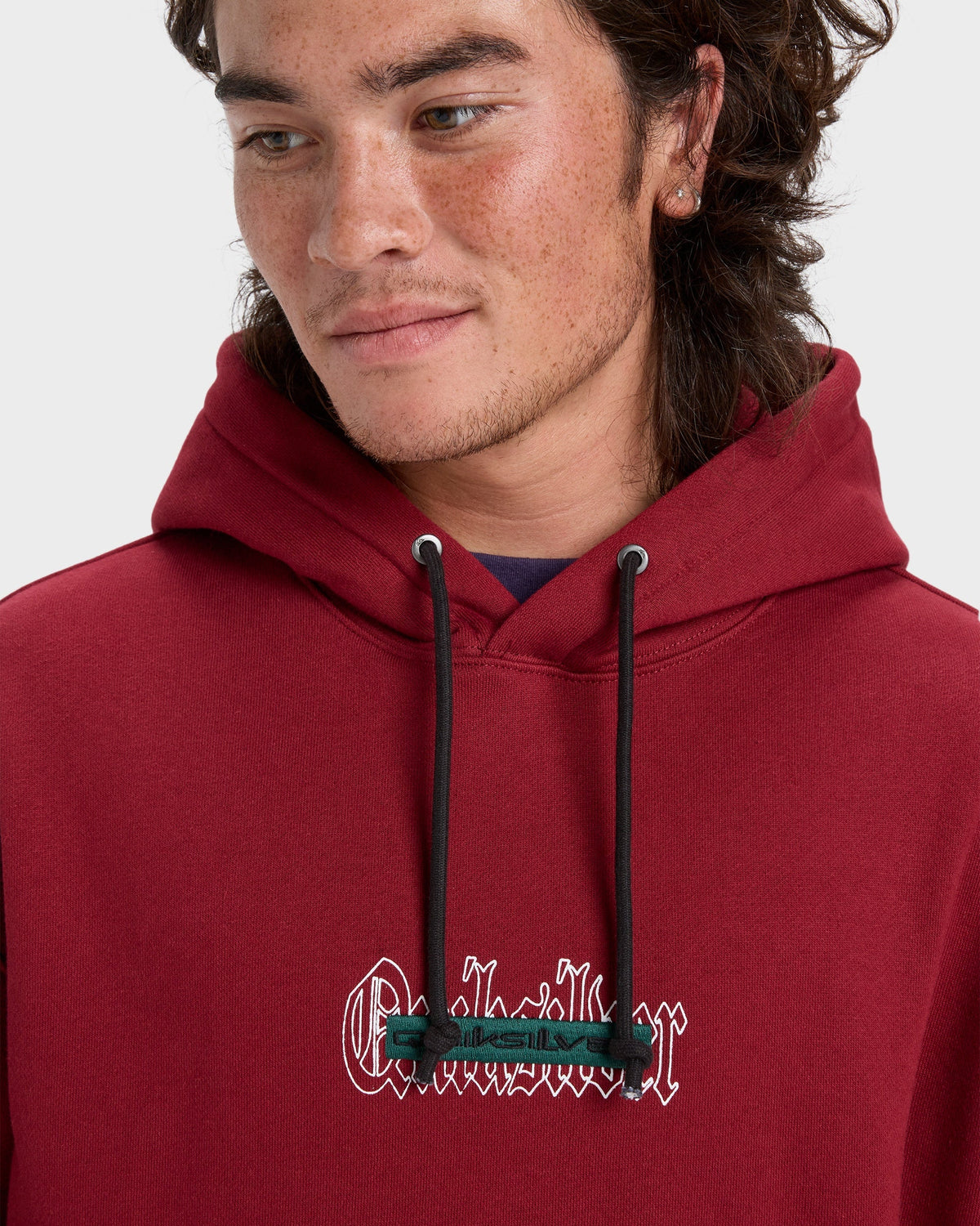 Mens Double Up Pullover Hoodie