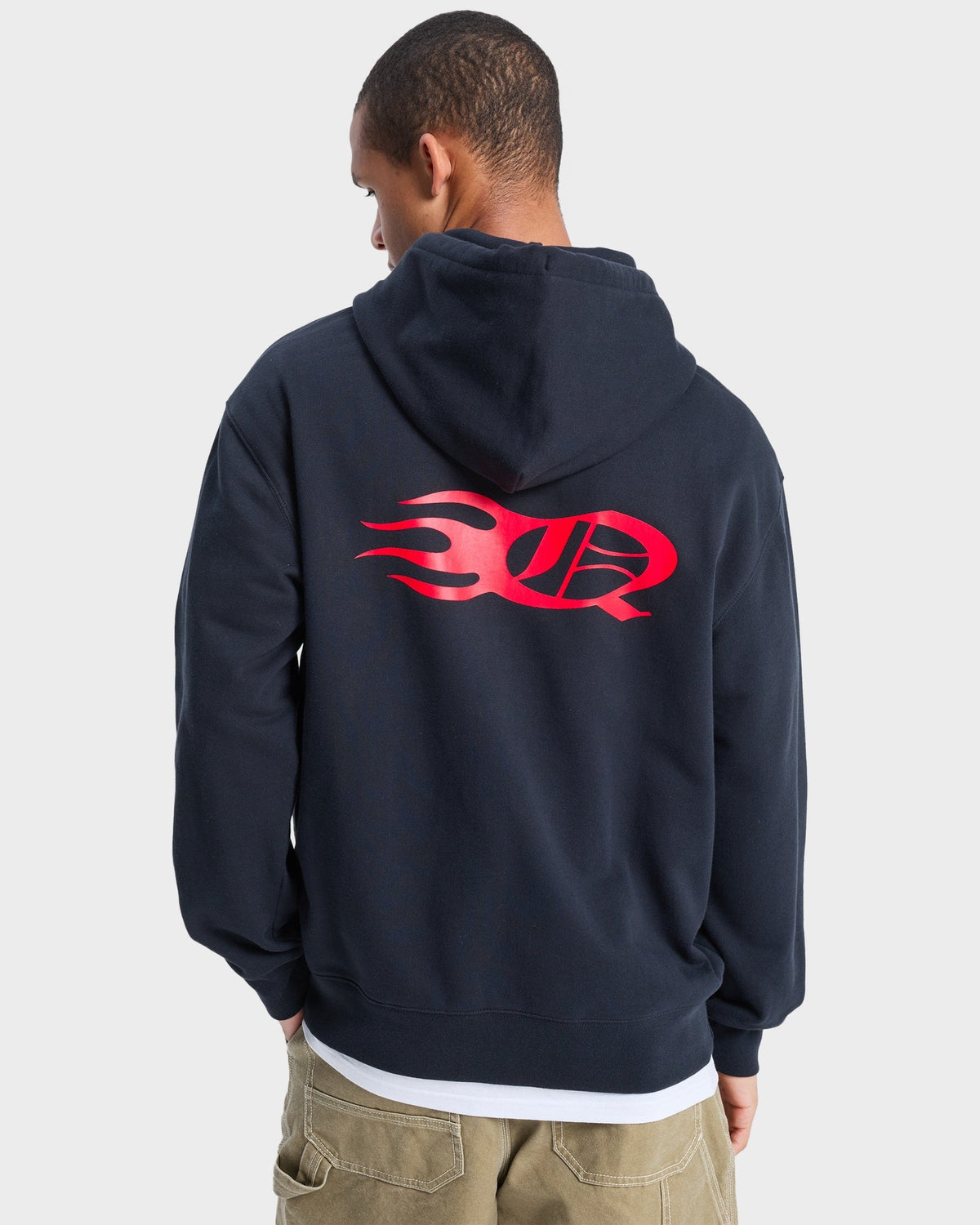Mens Mercury Trident Zip Up Hoodie