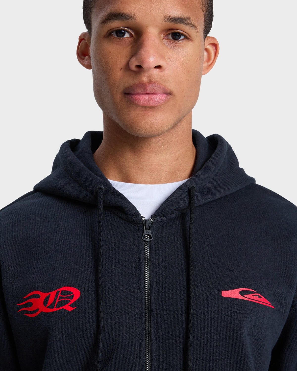 Mens Mercury Trident Zip Up Hoodie