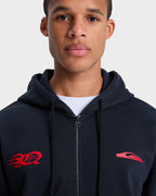 Mens Mercury Trident Zip Up Hoodie