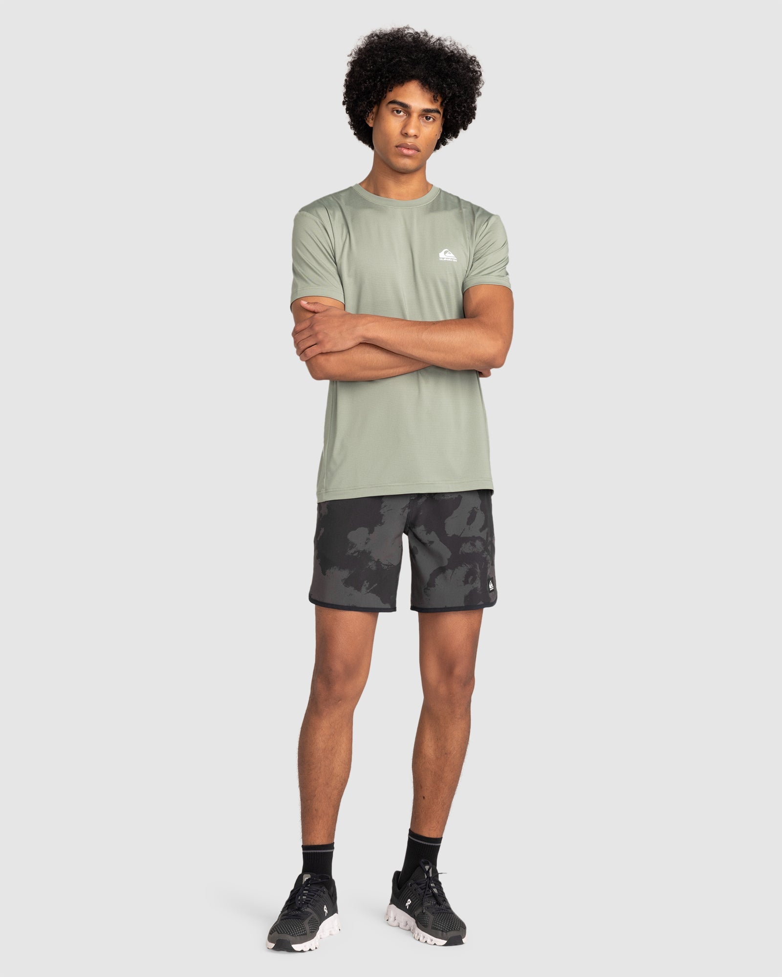 Mens Omni Scallop Amphibian 17" Boardshorts