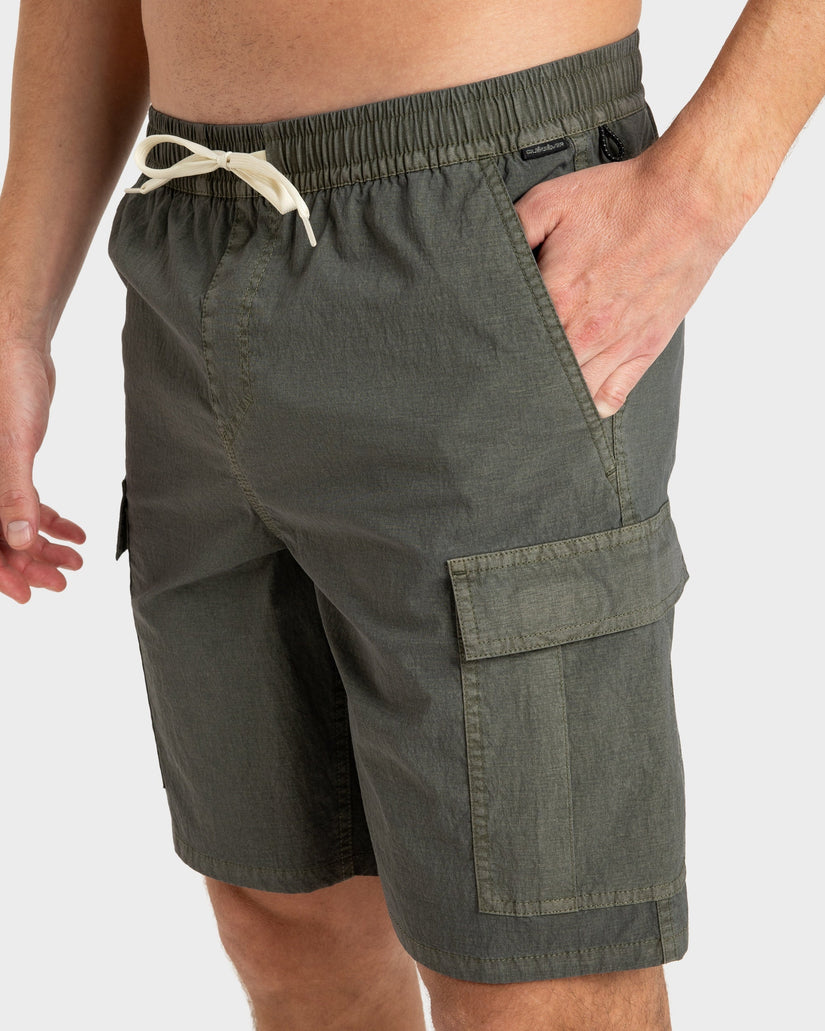 Mens Taxer Surfwash Amphibian 19" Boardshorts