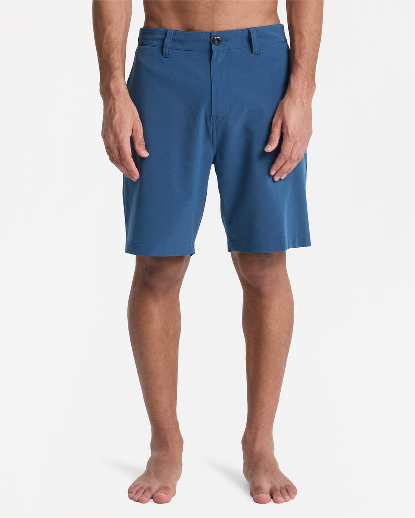 Mens Union Heather Amphibian 19" Hybrid Shorts