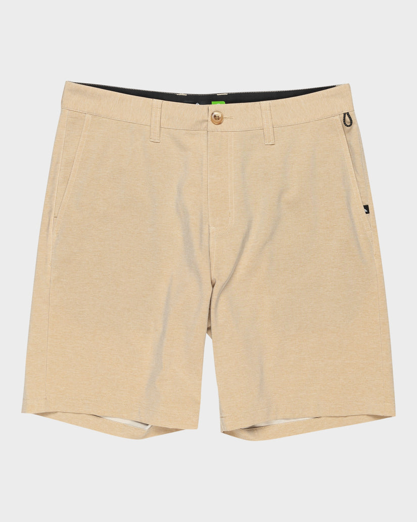 Mens Union Heather Amphibian 19" Hybrid Shorts