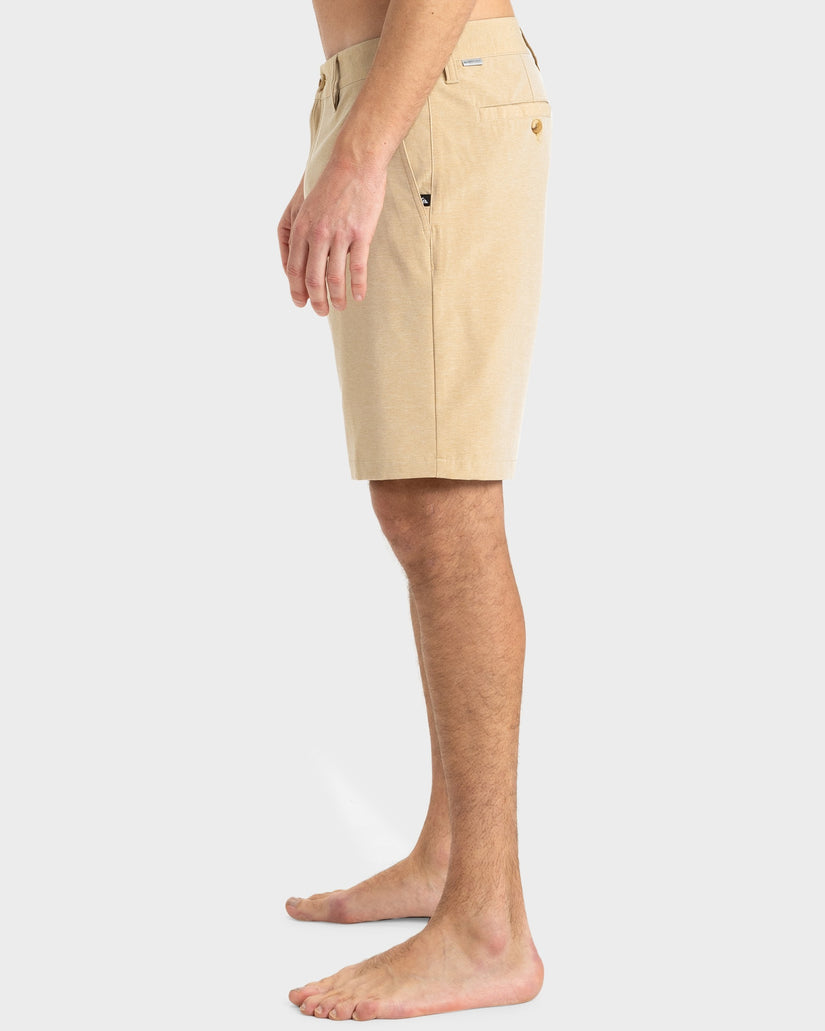 Mens Union Heather Amphibian 19" Hybrid Shorts