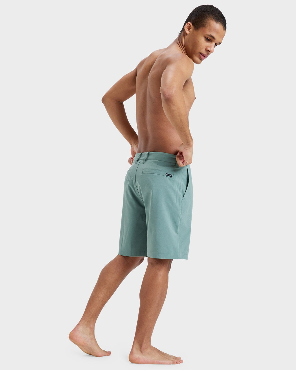 Mens Union Heather 19" Hybrid Shorts