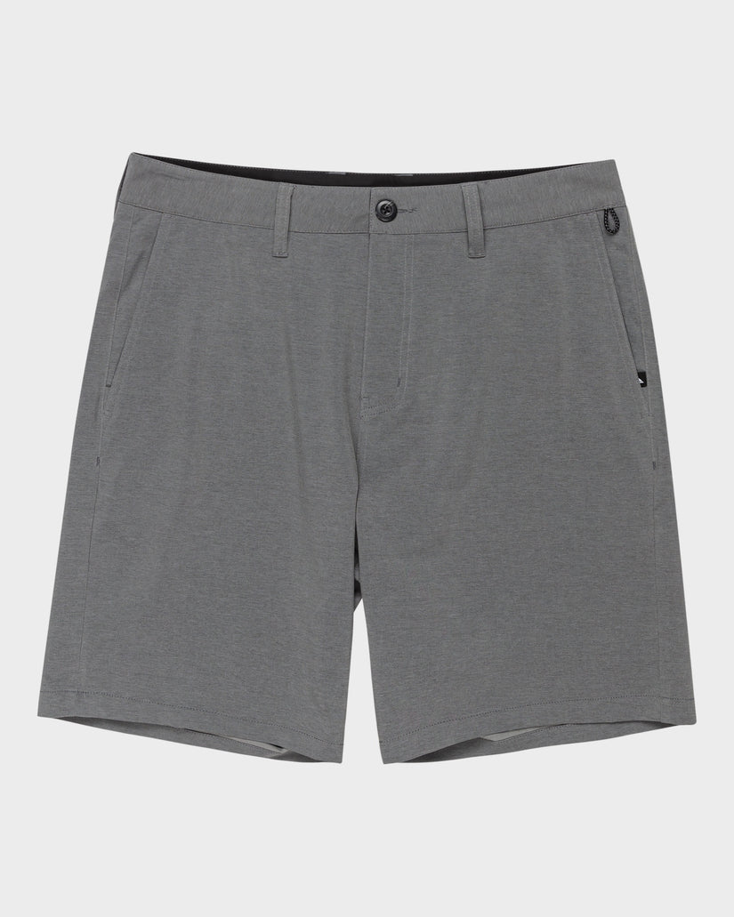 Mens Union Heather Amphibian 19" Hybrid Shorts