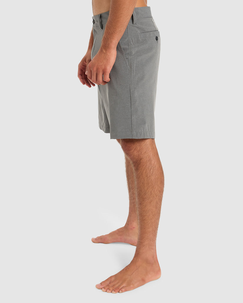 Mens Union Heater Amphibian 19" Hybrid Shorts