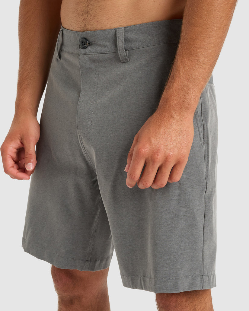 Mens Union Heater Amphibian 19" Hybrid Shorts