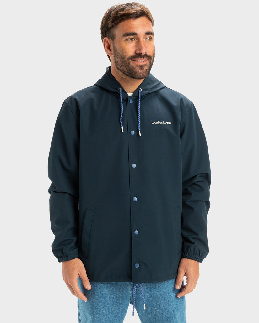 Mens Rain Cloud Hooded Track Jacket